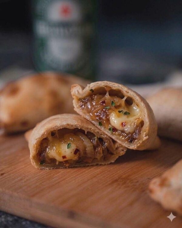 Empanada cebolla caramelizada